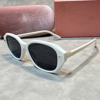 Lunettes de soleil Mius, nouvelle collection, élégantes, protection UV400, monture intégrale, anti-UV, style européen et américain, polyvalentes, exclusives
