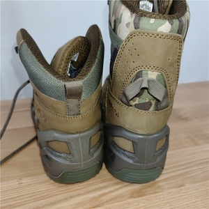 TSB08 Brown Green CP Customized Outdoor Brown <b>Boots</b> Ankle <b>Boots</b> 7 - 8 Inches Middle Top 8-9 Inches High Top <b>Hiking</b> <b>Boots</b> - Product Image 6