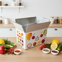 Offre Spéciale – Boîtes d'emballage alimentaire auto-érectables en carton ondulé de qualité supérieure pour sushis, chips et aliments pour bébés – Recyclées