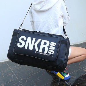 Borsa da viaggio impermeabile in poliestere 600D con logo personalizzato per scarpe da ginnastica, borsa sportiva da palestra e <span class=keywords><strong>basket</strong></span> - Product Image 6
