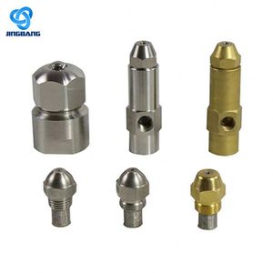 Acero inoxidable latón SS sifón modelo CNC mecanizado Aire líquido atomización combustión boquilla alambre EDM accesorio para Quemador de aceite - Product Image 1