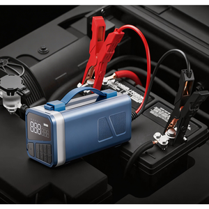 Tomavor 4 1 Jump Starter Power Bank 10000mah 150psi Air Compressor Tire Pump Portable Charger Motorcycle/Car <strong>Booster</strong> 3000A - Product Image 1