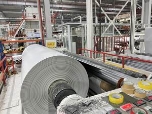 <span class=keywords><strong>Bâche</strong></span> en PVC pour porte <span class=keywords><strong>électrique</strong></span> roulante pour entrepôt, Lonas De Pvc Impermeables, également rideau coulissant pour bâches de camion - Product Image 2