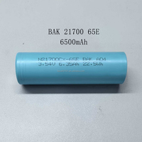 Batteries cylindriques lithium-ion haute capacité 3,5 V 21700 65E, batterie rechargeable au lithium pour batterie externe