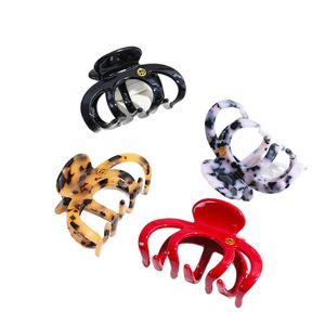 Octopus Acetic Acid Hair <b>Clip</b> Solid Color Gripper For Women Daily Use - Product Image 5