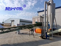 Broyeur à marteaux haute productivité 37 kW avec moteur et engrenages pour le broyage du bois, de la paille et des balles de riz, ligne de production de granulés de biomasse