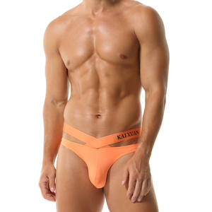 カスタムメンズアスレチックジョックストラップセクシーアジアンスタイルプラスサイズビキニひも下着ローライズナイロンランジェリー卸売 - Product Image 2