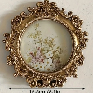 Bán Buôn 7Inch 8Inch Phong Cách Châu Âu A4 Vàng Trang Trí Nhựa Hình Ảnh Khung Cross-Biên Giới Phổ Biến Tường Treo Khung Ảnh - Product Image 6