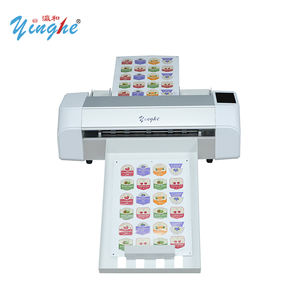 YH-330EF Découpeuse d'étiquettes à alimentation automatique, machine de découpe de bureau automatique avec caméra CCD pour découpe de contour - Product Image 1