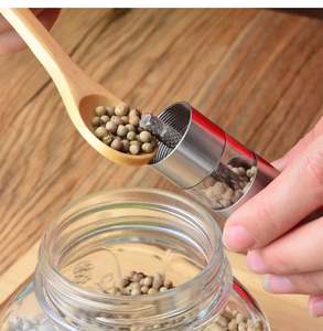 Molinillo de Sal y Pimienta de Acero Inoxidable de Primera Calidad, Suministro de Fábrica, Juego de Molinillos de Sal y Pimienta de Acero Inoxidable - Product Image 5