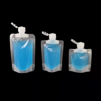 50ml 1.5L 3L 5L Désinfection Stérilisation Liquide Sac Gel Hydroalcoolique Pochettes D'emballage Avec Bec