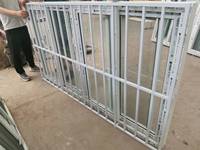 PVC Schiebefenster Design Anti Einbruch Fenster Sicherheit UPVC Glas Schiebefenster für Haus