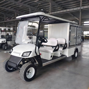 Pick-up électrique 4 places |   Voiturette de golf mini-cargo à basse vitesse pour hôtels, complexes hôteliers et livraison - Product Image 1