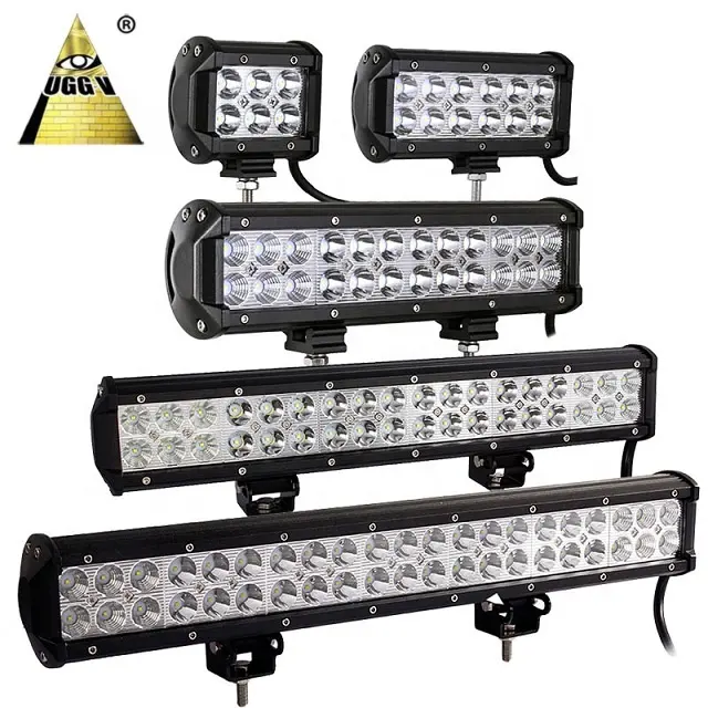 24 นิ้วและ 40 นิ้ว Off-Road LED Light Bar สําหรับรถบรรทุก SUV รถ ATV หลังคารถโฟกัสไฟ EV-12V" EV