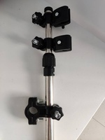 Support de parapluie réglable pour fauteuil roulant, déambulateur, vélo, poussette, fixation pour pare-soleil et parapluie de pluie, clip de connexion