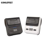 Imprimante thermique sans encre 80 mm portable pour reçus, machine d'impression sans fil avec batterie ultra-grande capacité, en stock