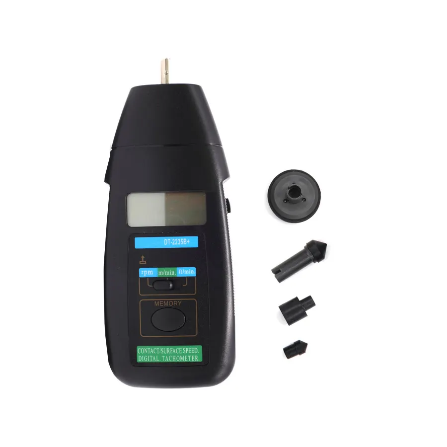 Digital Tachometer Handheld Surface Speed Meter Rotational Speed Meter DT6235B