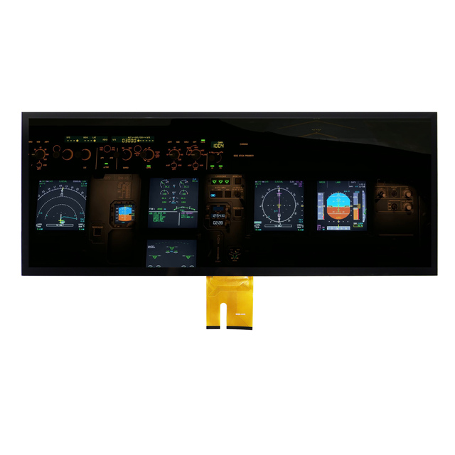 26-inch Ultra-wide Capacitive Touch Flight Simulator Display Screen Customized 3840*1440 Resolution IPS Module Driver Board