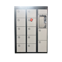 Casier électronique intelligent en métal TALONGJ LYYC-888, mobilier commercial moderne pour le rangement de sacs en supermarché, porte à fermeture automatique réglable
