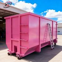 Toutes les tailles disponibles Roll Off Bin Hook Lift Dumpster Dump Truck Body for Waste Recycling Waste Treatment Machinery