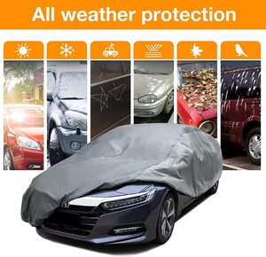 Housse de voiture complète imperméable personnalisée en usine en Chine, protection UV, housse de voiture extérieure pour SUV - Product Image 2