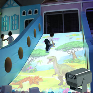 Kids AR Slide Interactive Floor Projection System Projector Game for Playground Interactive Experience - Product Image 1