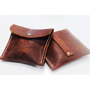 Brújula Náutica de Latón ALFA NAUTICAL con Estuche de Cuero, Portátil para Bolsillo, Senderismo y Actividades al Aire Libre - Product Image 3