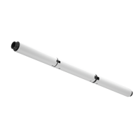 Moteur tubulaire intelligent à courant continu 25dB super silencieux pour fenêtre et porte 24mm avec interrupteur de fin de course électronique
