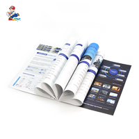 Brochure 16 pages en papier kraft, reliure agrafée, impression offset en Chine