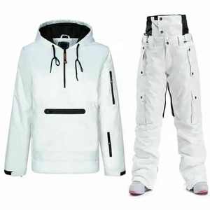 Combinaison de <span class=keywords><strong>ski</strong></span> unisexe pour l'hiver, vêtements de sport imperméables pour hommes, veste et <span class=keywords><strong>pantalon</strong></span> de snowboard pour adultes, <span class=keywords><strong>ski</strong></span>, snowboard - Product Image 1