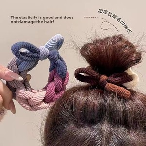 Élastique à cheveux anti-emmêlement confortable pour la <span class=keywords><strong>gym</strong></span>, <span class=keywords><strong>chouchou</strong></span> antidérapant pour femme, accessoires capillaires pratiques - Product Image 3