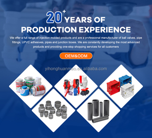 Accesorios rectos de PVC de alta calidad, acoplamientos de reducción suave de rodamiento de presión de fábrica profesional para diferentes tamaños de tubería - Product Image 6