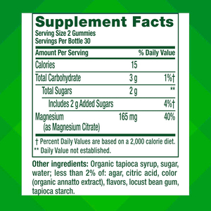Gummies au magnésium de haute qualité, sans gluten, extra-fortes, favorisant le calme et la relaxation, marque privée. - Product Image 3