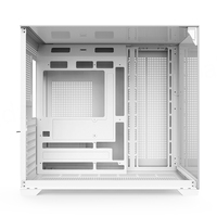 New Style Full Tower Gaming PC Case Three Tempered Glass Panels Steel Construction Supports ATX/Micro ATX/ITX Motherboards