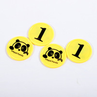 Token & Koin Plastik Custom Cetak Logo Game Anak Kartun Personalisasi Promosi, Tahan Lama, Cetakan Injeksi