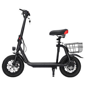 สกู๊ตเตอร์ไฟฟ้าขนาดเล็กแบบพับได้สำหรับผู้ใหญ่ พร้อมตะกร้า 270WH ความเร็ว 15.6 ไมล์ต่อชั่วโมง ระยะทาง 22 ไมล์ จากโรงงานโดยตรง ได้รับการรับรองมาตรฐาน CE - Product Image 5