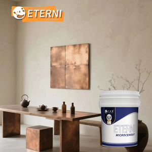 Recubrimiento Líquido Acrílico de Microcemento ETERNI Premium para Pisos de Lujo, Directo de Fábrica, Capa Protectora Duradera para Alto Tráfico - Product Image 1