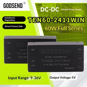 Module ultra-fin TEN60-24 60W 9V-36V 24V vers 12V 5V 15V 24V Alimentation TEN60-2415 TEN60-2413 TEN60-2411 - Product Image 5