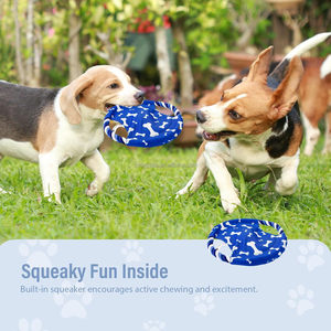 Juguete de Disco Volador para Perros con Logotipo Personalizado, Juguete Interactivo de Lujo para Perros, Juguete de Rompecabezas para Perros con Cuerda de Algodón, Gran Venta 2026 - Product Image 6