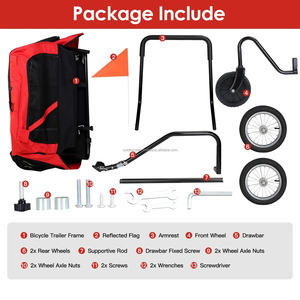 Nouvelle poussette pliable en tissu pour animaux de compagnie, poussette à pousser à la main pour chiens et chats, trois roues, chariot de jeu convertible - Product Image 5