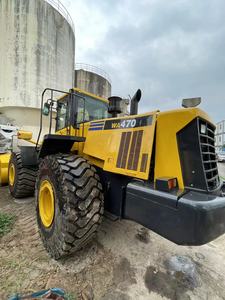 รถตักล้อยาง Komatsu เครื่องยนต์รถตัก WA470-6รถตักดินขนาดเล็กเครื่องจักรเคลื่อนย้ายดิน - Product Image 2