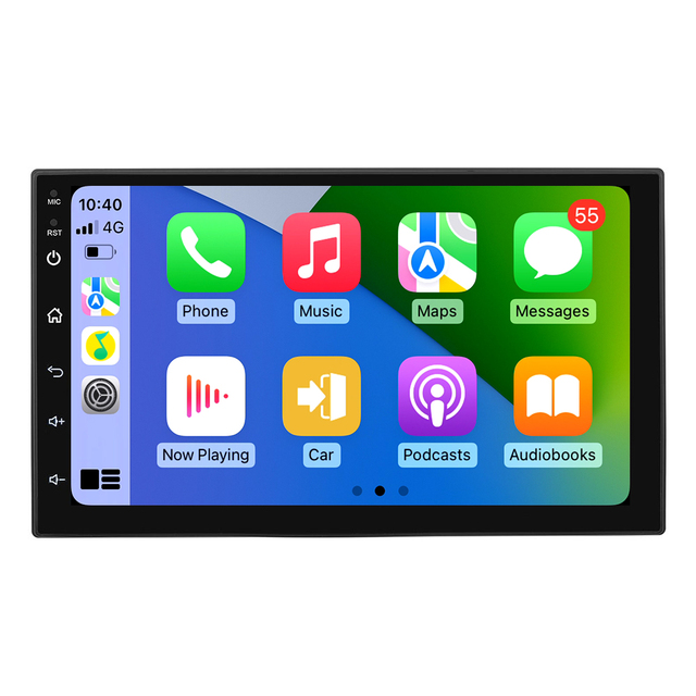 7 Inch Universal Car Audio Video System Full Screen Stereo Head Unit FM GPS 2 Din Android DSP Car Radio for Sonata Trax