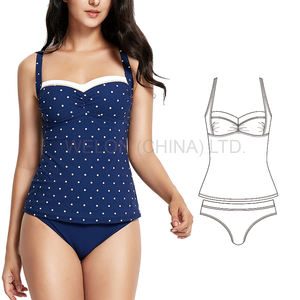 Di modo Del Progettista Due Pezzi Ragazzi Delle Signore Delle Donne Sexy Costumi Da Bagno Costume Da Bagno Tankini <span class=keywords><strong>Bikini</strong></span> - Product Image 2