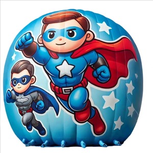 Hombre murciélago inflable al aire libre y superhombre inflable para publicidad y actividades promocionales, globo de superhéroe inflable gigante - Product Image 1