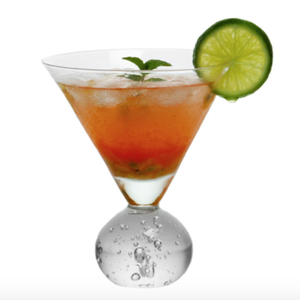 Eleganti <span class=keywords><strong>Bicchieri</strong></span> da Martini Senza Stelo a Doppia Parete, Calici per Cocktail, Vino e Caffè con Base Raffinata per Feste - Product Image 1