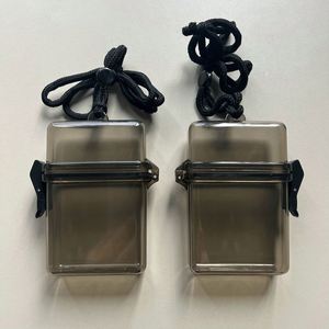 X527 Waterproof Plastic Id Card Badge Holder Case With Floating Sports Design Portable <b>Lanyard</b> <b>Keychain</b> for Promotional Use - Product Image 3
