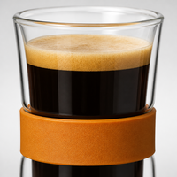 Tasse en verre borosilicate à double paroi, verre à whisky, verre highball, verrerie en cristal, tasse à café, verre à bière de haute qualité, directement des fabricants