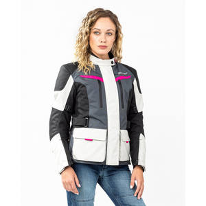 Chaqueta Befast BABYLON Lady CE mujer Negro gris claro XS - Product Image 4