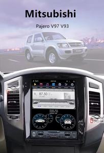 Lecteur DVD de voiture Android avec écran vertical de style <span class=keywords><strong>Tesla</strong></span> de 12,1 pouces pour Mitsubishi Pajero V97 V93, navigation GPS intégrée - Product Image 2