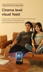 FEELWOW Mini Portable Home <b>Projector</b> 1080p 240 Ansi Lifting Pantilt Sound <b>Android</b> 9 TS-1 2GB RAM Portable <b>Projector</b> TS-1 - Product Image 2